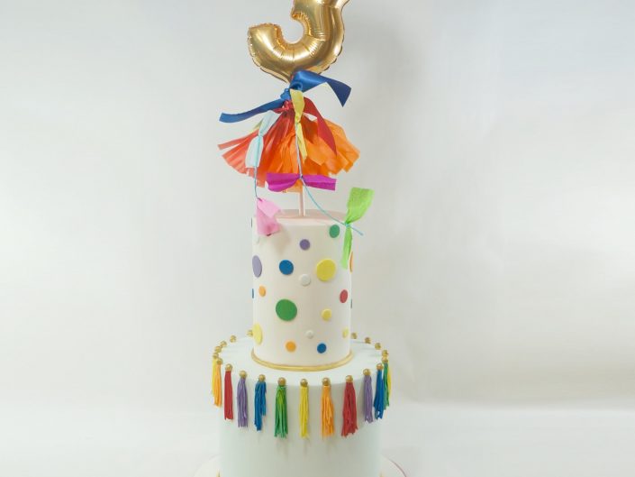 Rainbow Party Cake